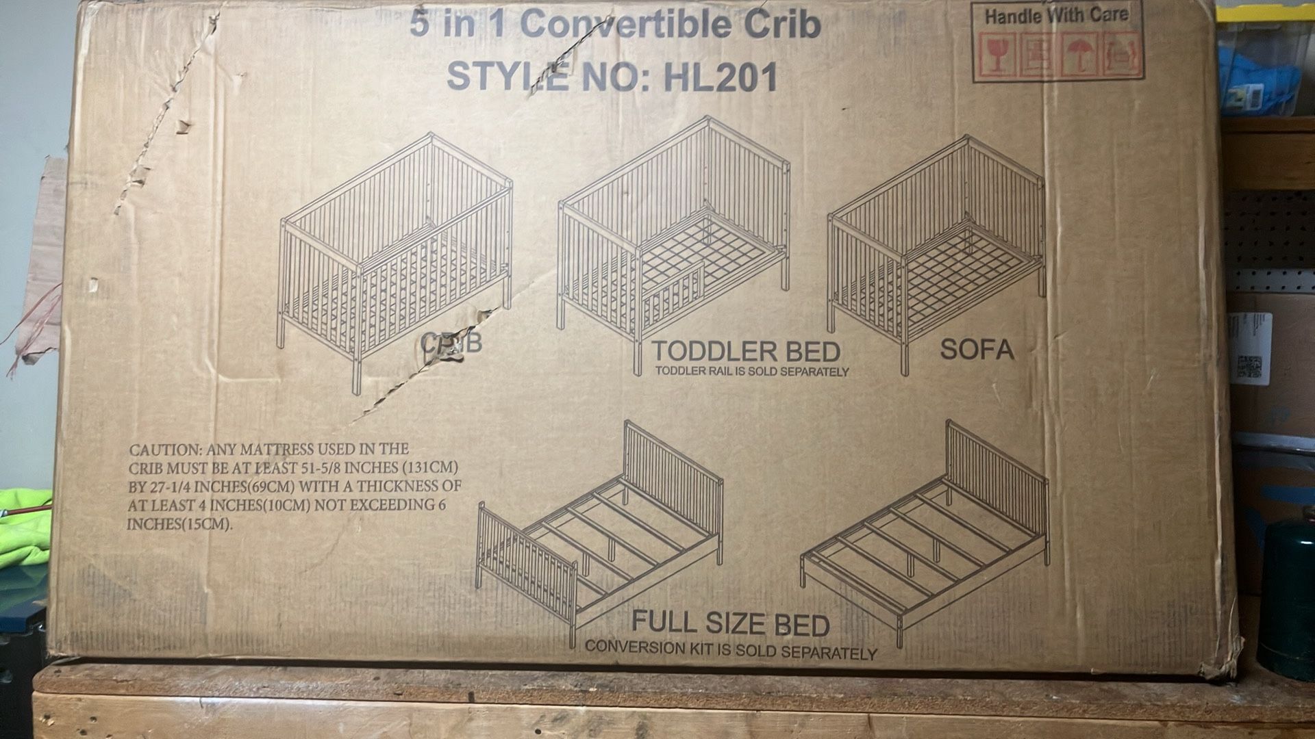 Nib Crib And Mattress 