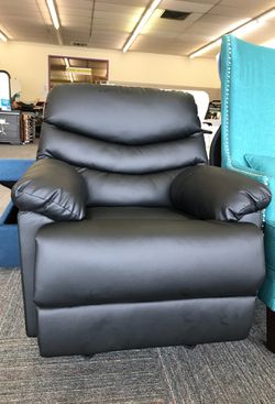 Leather Recliner and Glider