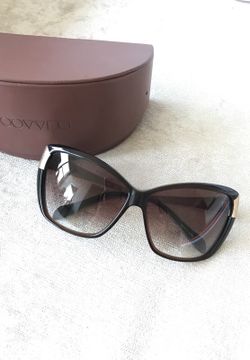 Oliver Peoples Sunglasses, gold and brown. $40 boo