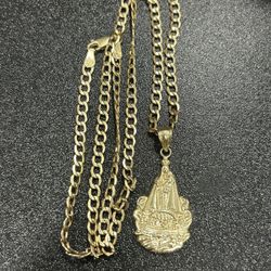 10k Chain And Pendent 