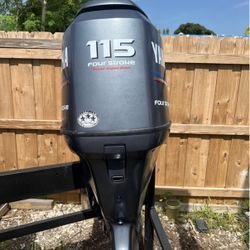 2006 yamaha f115hp 4 stroke outboard motor