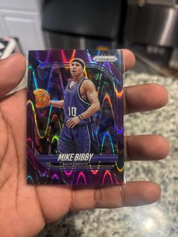 Mike Bibby numbered 059/149, prices down below