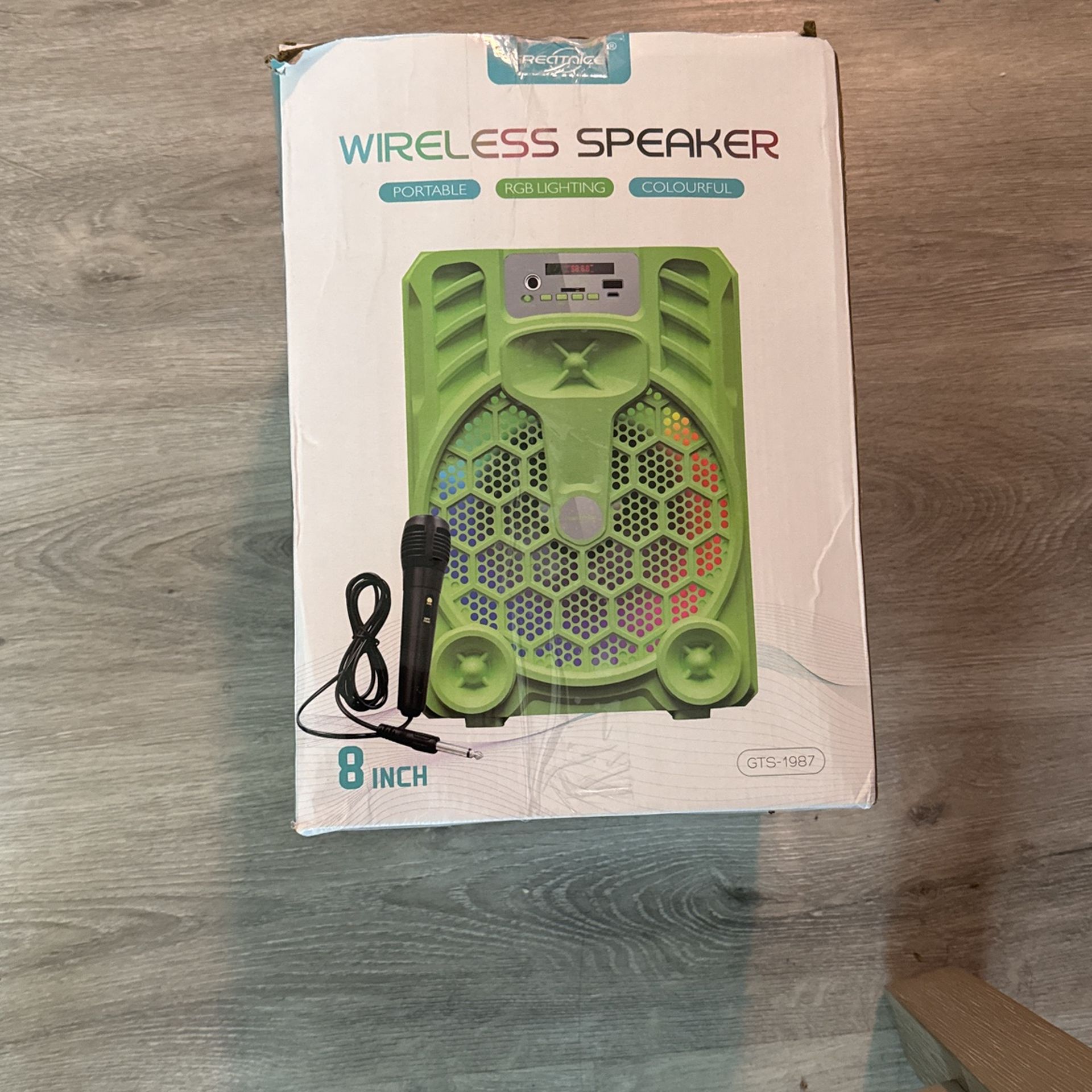 Wireless Speaker With Microphone