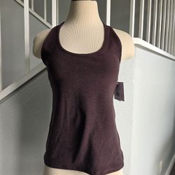 Beyond Yoga Spacedye Step Up Racerback Tank Dark Brown Women’s Size Medium NWT