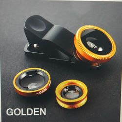 3in1 Fisheye Lens for Iphone, Android, Etc.