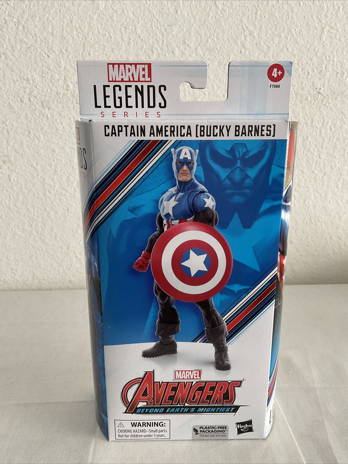 Marvel Legends Captain America Bucky Barnes 6” Figure Walmart Exclusive In Hand
