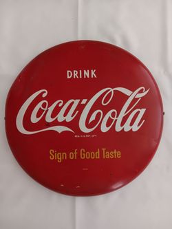 Vintage COKE sign
