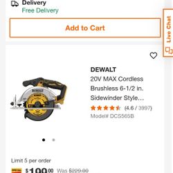 Dewalt Saw