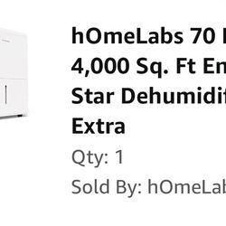 Dehumidifier- Home