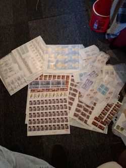 Vintage postel stamps