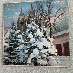 The Mormon Tabernacle Choir Sings Christmas Carols 1957 LP Record ML 5222