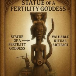 Statue Of A Fertility Goddess