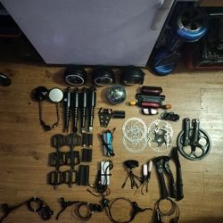 Juiced Bike Parts Lot – Controllers, Display, Throttle, Brakes & More