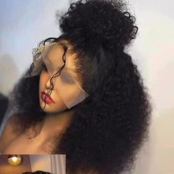 24 Inch Kinky Curly Wig 