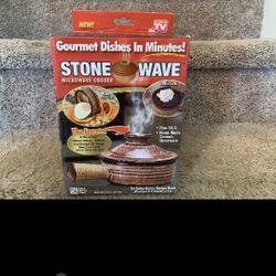 Brand New Stone Wave Ceramic Microwave Cooker 