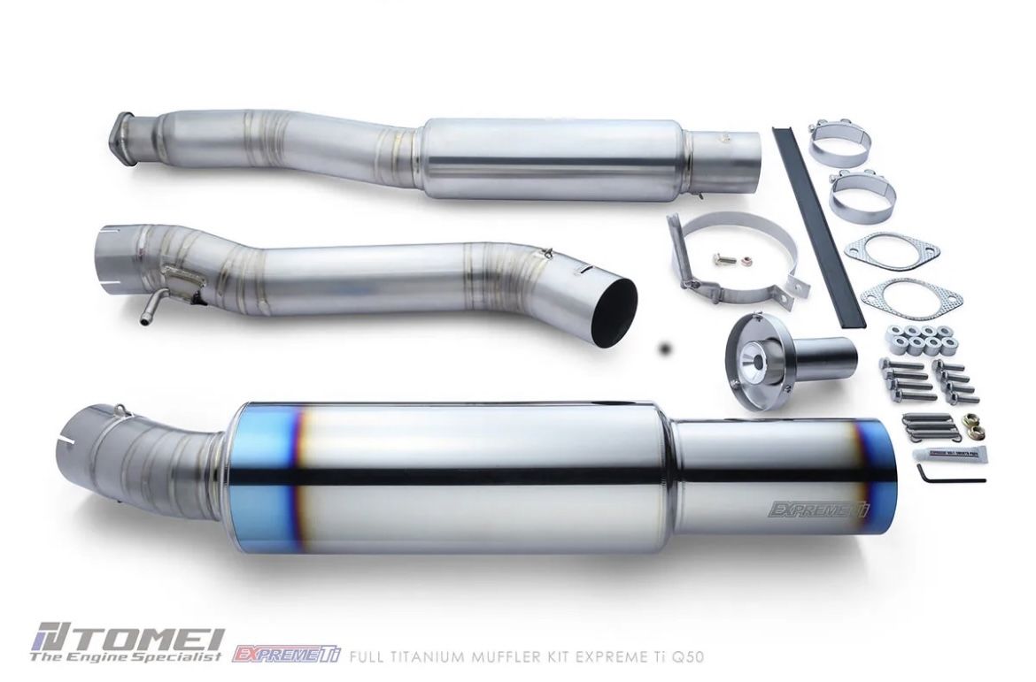 Tomei Exhaust For Infiniti Q50