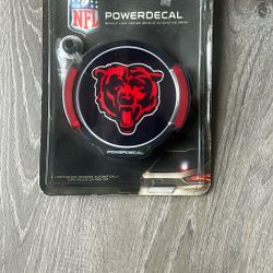 Led Chicago Bear 🐻  Auto Decal 