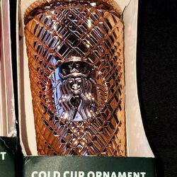 STARBUCKS 2023 COLD CUP ORNAMENT KEY CHAIN