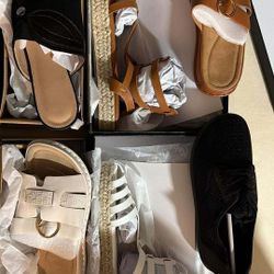 All 7 Women Sandal Shoes Heels Pair For $40