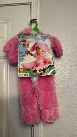 Pink rabbit for Halloween