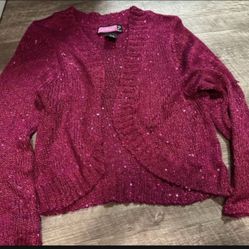 Juniors Sparkly Top Size Lrg Brand New 