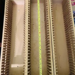 CD Racks Hold 35 Each Wall Mountable Media Storage 