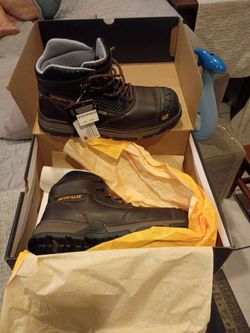 Wolverine steel toe work boots
