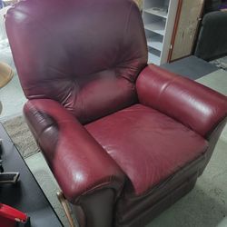 Leather Recliner 