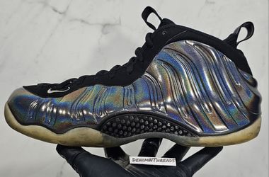 2015 Nike Air Foamposite One All Star Hologram Iridescent Mens Size 12 Rare  🔥 Jordan Yeezy  Travis Scott 