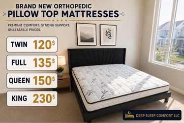!! NEW MEMORY FOAM MATTRESS ask about our GEL MEMORY FOAM