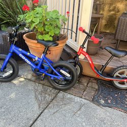 Toddler bike And balance Bike 