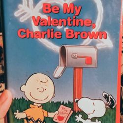 Peanuts Be My Valentine Charlie Brown VHS 