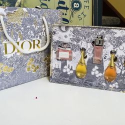 Dior Mini Set Of 5 Perfumes, 5ml Each Bottle 