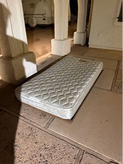 Free trundle with clean twin mattress