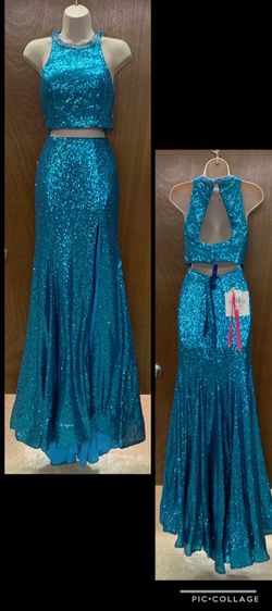 New With Tags Size 2 Mori Lee Two Piece Formal Gown $215