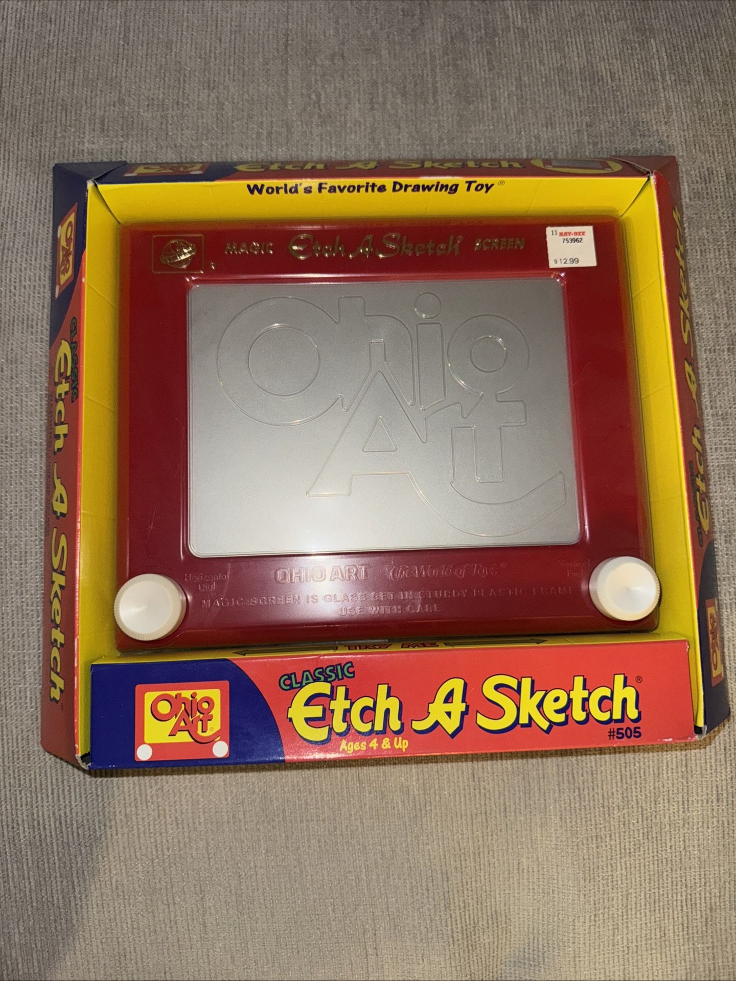 Etch A Sketch Vintage New SEALED STILL
