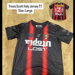 Travis Scott Italy Soccer Jersey