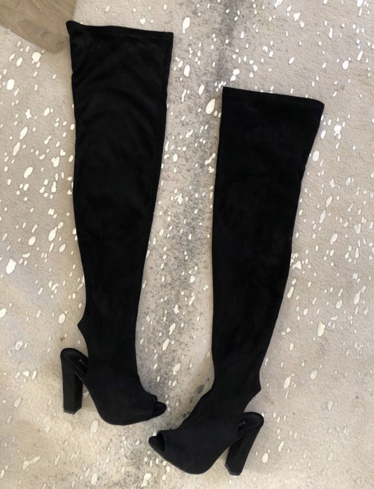 Over the knee boots size 6