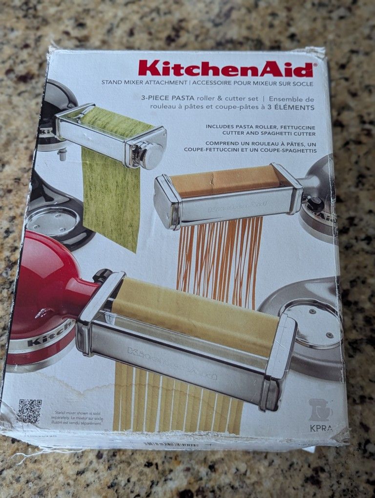 KitchenAid 3-Piece Pasta Roller & Cutter Set