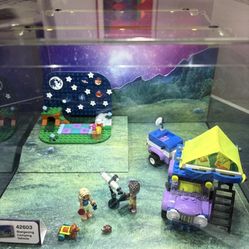 Target Store Display Lego Set 42603 Stargazing Camping Vehicle