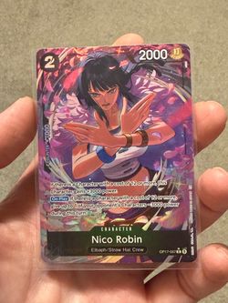 Nico Robin OP17-087 Alternate Art AA R One Piece  OP-17