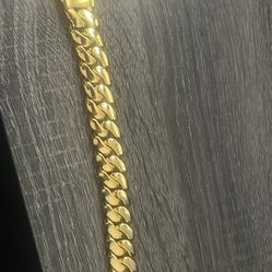 Gold Plated Cuban Link