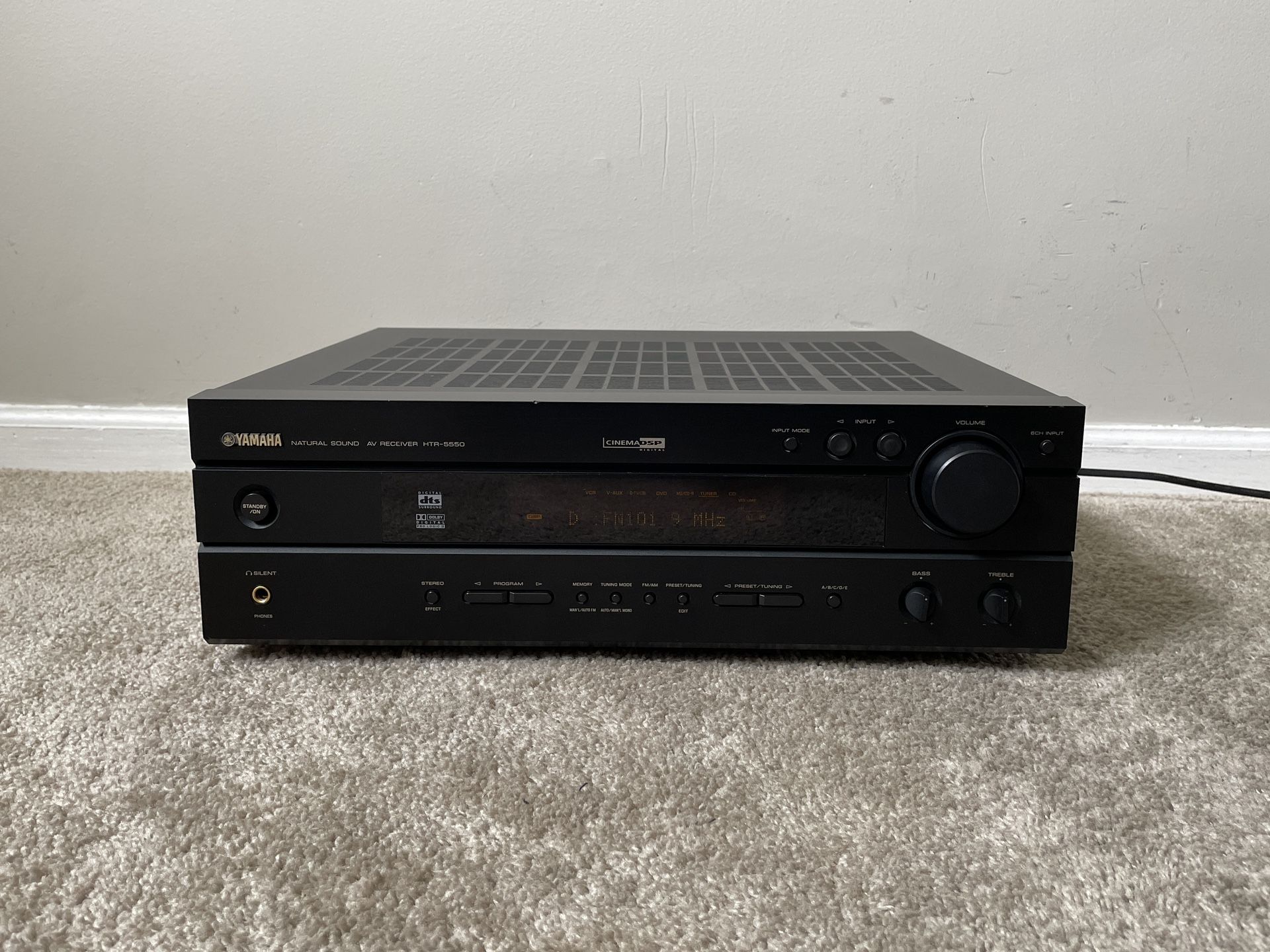 Yamaha HTR-5550 5.1 Home Theater Surround Receiver
