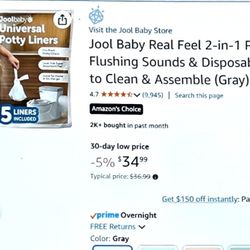 Jool Baby Real 2 in 1 Potty