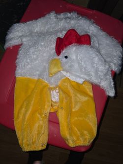 6-12 month toddler chicken Halloween Costume