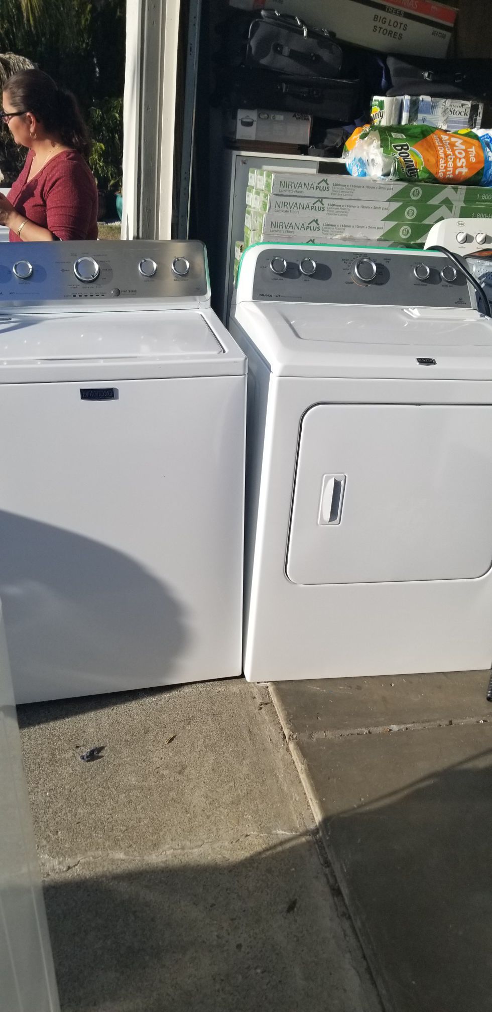 Maytag MTC washer Electric dryer set LIKE NEW