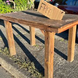 rusted Table 