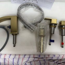 3 Hole Bathroom Faucet 