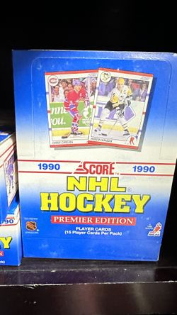 1990 SCORE NHL Boxes (36 Packs ) 8 Available 