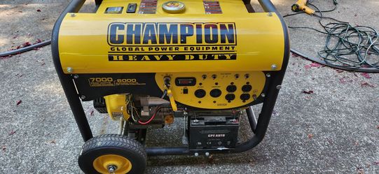 Champion 7000w Generator